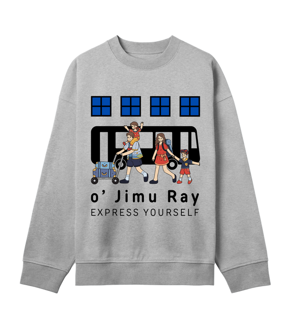 Voyage in Style - The Adventure Sweatshirt - Grey melange men - Sweatshirts