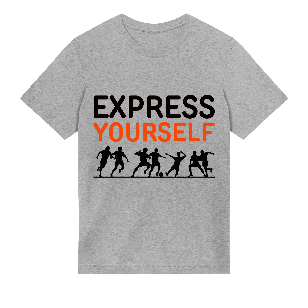 Express Yourself - Action Edition - Grey melange men - T-shirts