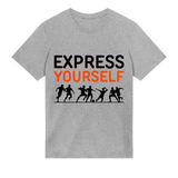 Express Yourself - Action Edition - Grey melange men - T-shirts