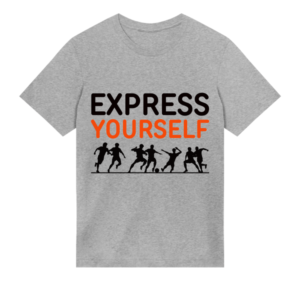 Express Yourself - Action Edition - Grey melange men - T-shirts