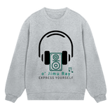 Audio Vibes Sweatshirt - Grey melange men - Sweatshirts