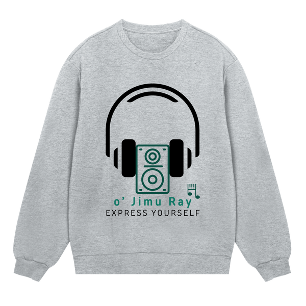 Audio Vibes Sweatshirt - Grey melange men - Sweatshirts