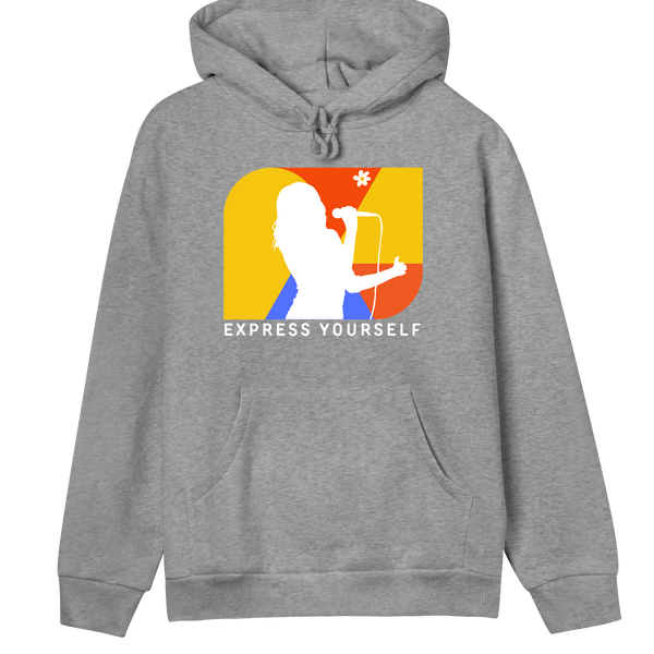 Bold Beats - Women's Self-Expression Hoodie - Grey melange women - Hoodies