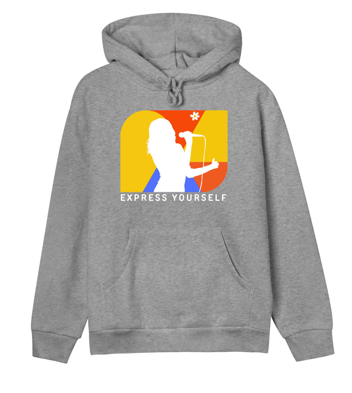 Bold Beats - Women's Self-Expression Hoodie - Grey melange women - Hoodies