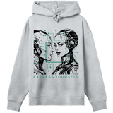 Tech Meets Fashion - Bold Hoodie - Grey melange women - Hoodies