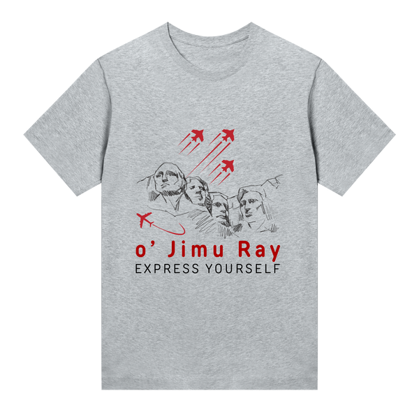 Fly High with o' Jimu Ray 4th July Special - Grey melange women - T-shirts