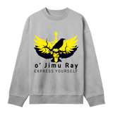 Raven Warrior - Bold Statement Sweatshirt - Grey melange men - Sweatshirts