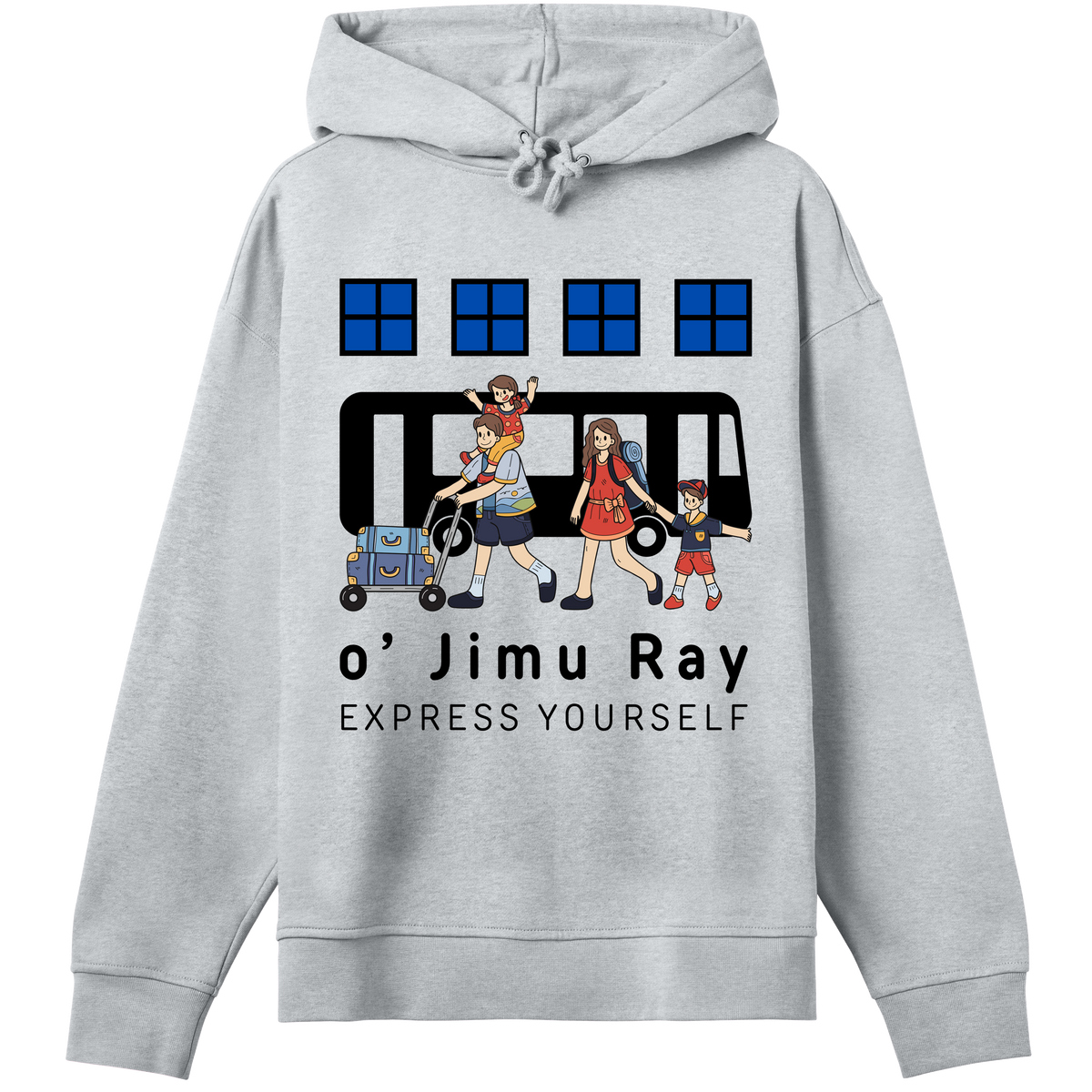 Family Adventure - Journey Together - Grey melange women - Hoodies