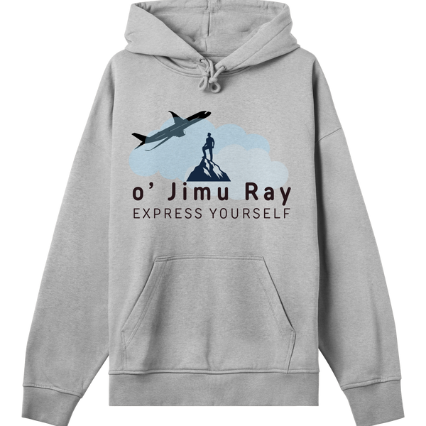 Elevate Your Style - o' Jimu Ray Hoodie - Grey melange men - Hoodies