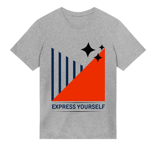 Striking Statements - Express Tee - Grey melange men - T-shirts