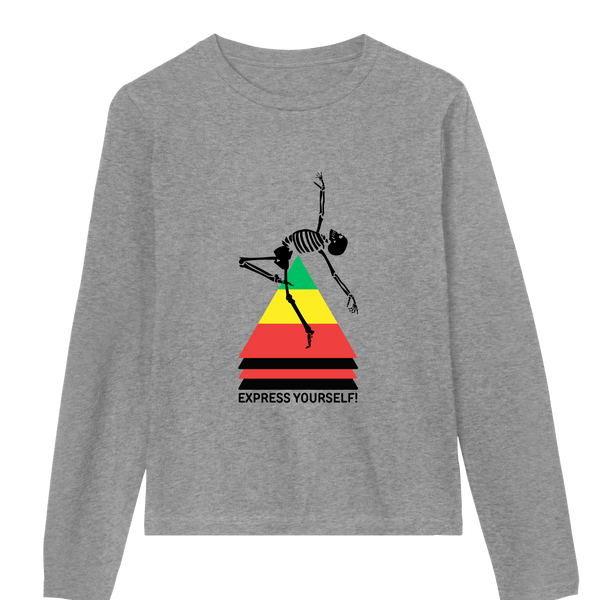 Reach Higher - Express Yourself Tee - Grey melange women - Long Sleeve T-shirts