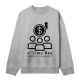 Money Moves - Stylish Sweatshirt Design - Grey melange men - Sweatshirts