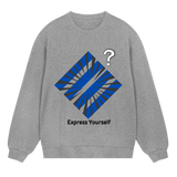 Question Your Limits - Dynamic Design - Grey melange men - Sweatshirts