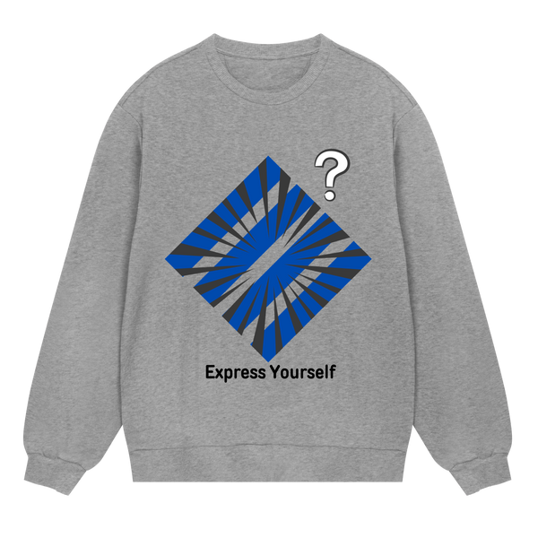 Question Your Limits - Dynamic Design - Grey melange men - Sweatshirts