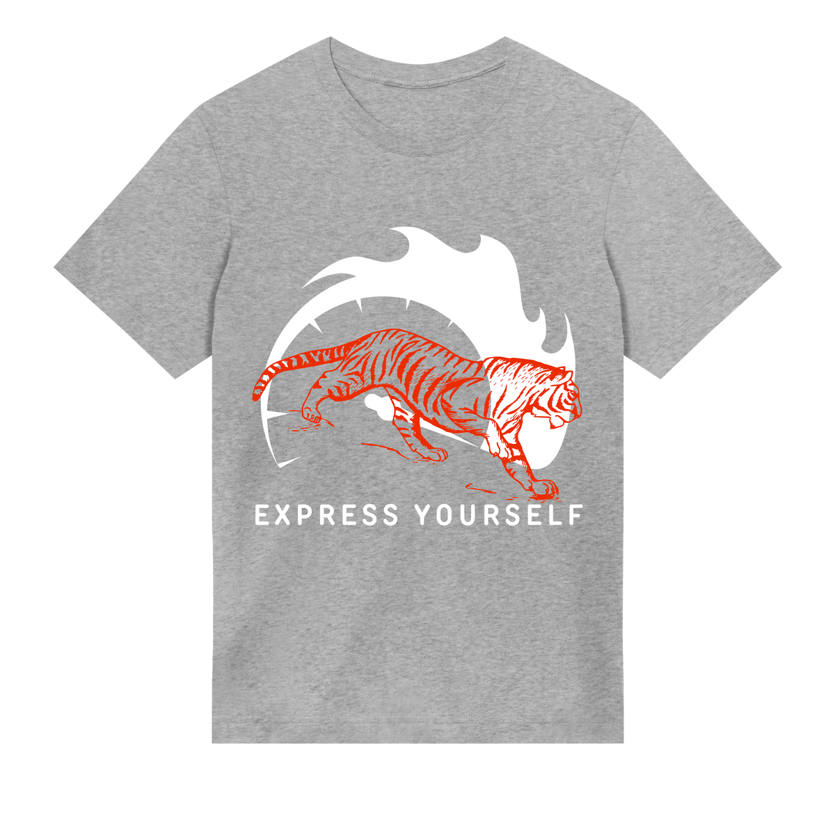 Speed and Strength Tee - Grey melange men - T-shirts