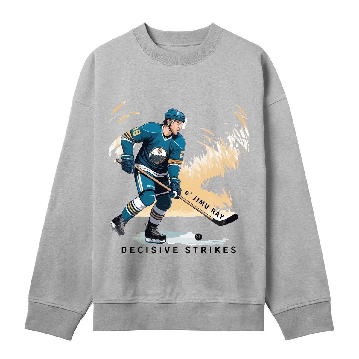 Ice Kings - Own the Rink - Grey melange men - Sweatshirts