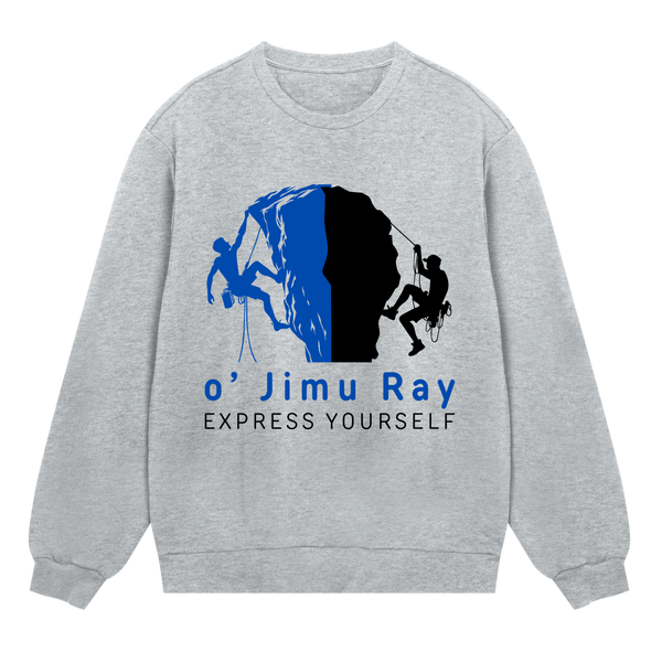 Climb High - Express Yourself - Grey melange men - Sweatshirts