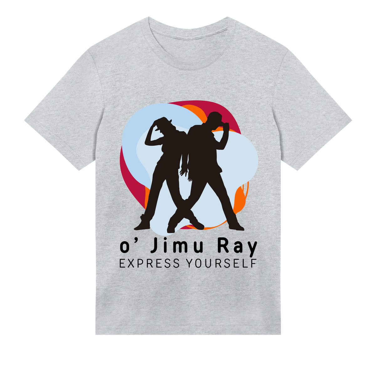 Rhythmic Duo Tee - Grey melange men - T-shirts