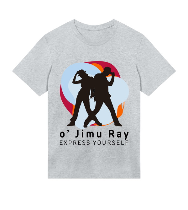 Rhythmic Duo - Organic Cotton Men's Regular T-Shirt - Grey melange men - T-shirts