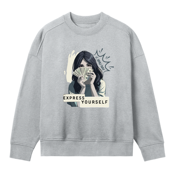 Wealth Whisperer Wear - Grey melange women - Sweatshirts