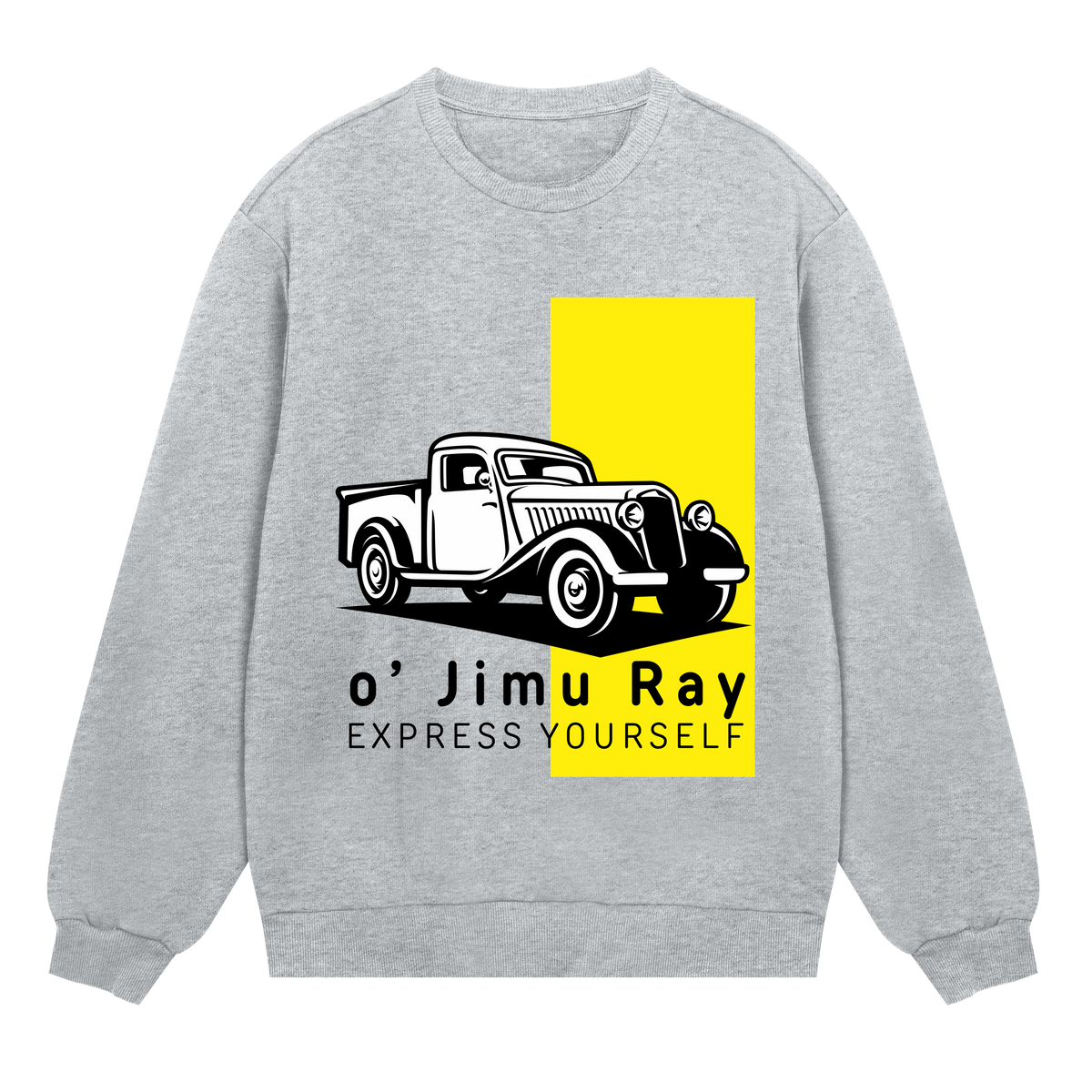 Vintage Vibe Sweatshirt - Grey melange men - Sweatshirts