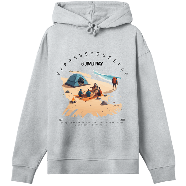 Campfire Chronicles - Express Your Love for Nature - Grey melange women - Hoodies