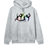 Dance of Colors - Stylish Women's Hoodie - Grey melange women - Hoodies