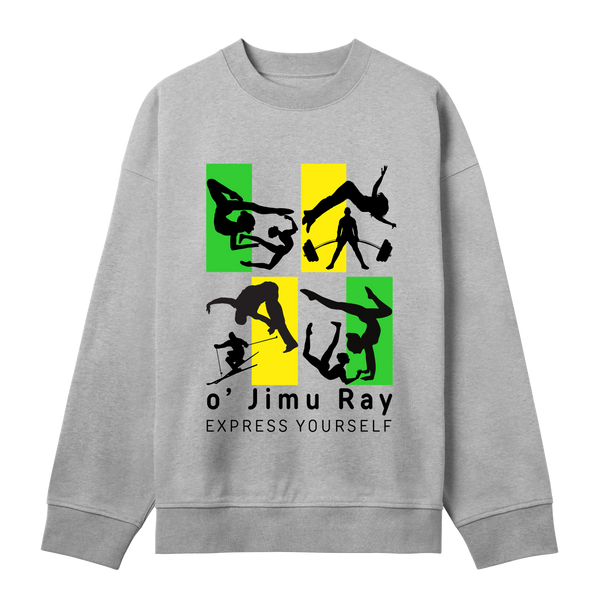 Fitness in Motion - Stylish Sweatshirt - Grey melange men - Sweatshirts