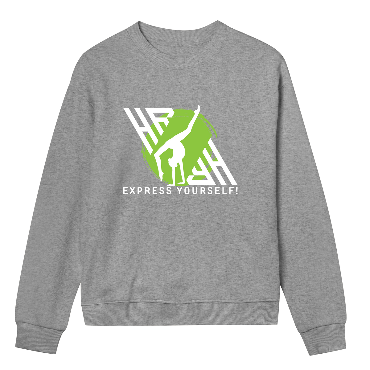 Graceful Movement - Bold & Stylish - Grey melange women - Sweatshirts