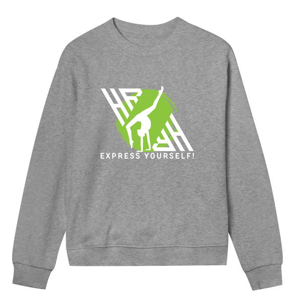 Graceful Movement - Bold & Stylish - Grey melange women - Sweatshirts