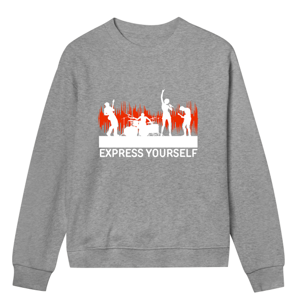 Bold Comfort - Make Your Statement - Grey melange women - Sweatshirts