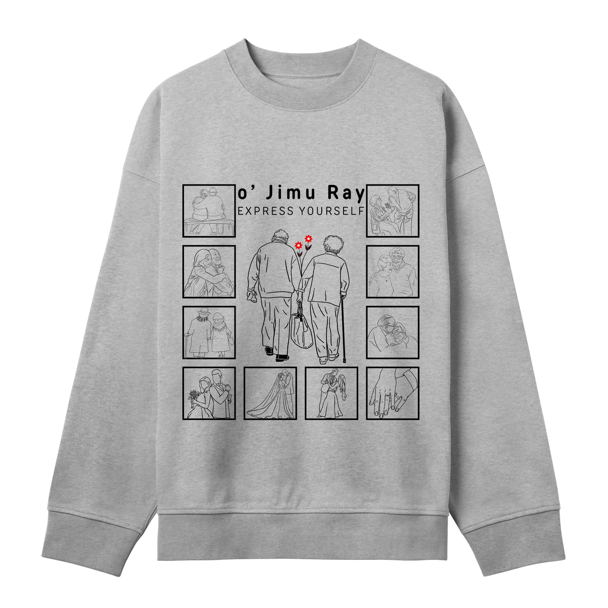 Golden Years - Celebrate Togetherness - Grey melange men - Sweatshirts