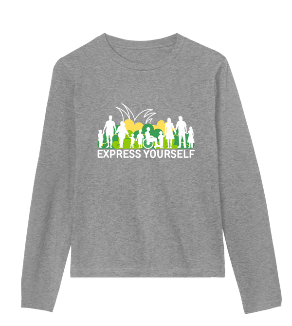 Together We Rise - Inclusive Silhouette - Grey melange women - Long Sleeve T-shirts