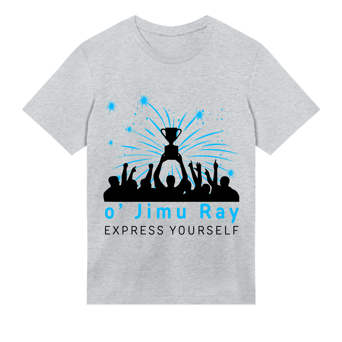 Celebrate in Style - Fireworks Burst - Grey melange men - T-shirts