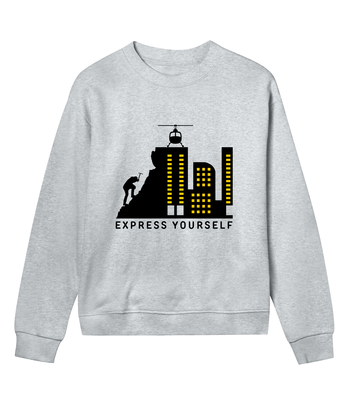 City Climber - Bridging Ages - Grey melange women - Sweatshirts