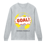 Goal! Celebration Tee - Grey melange men - Long Sleeve T-shirts