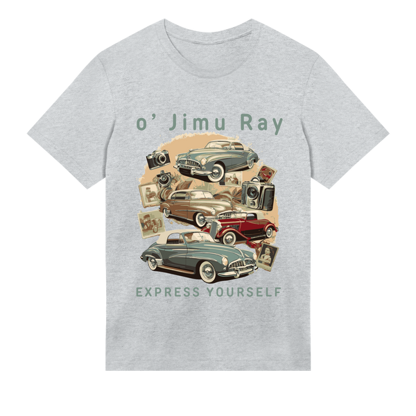 Vintage Vibes - Tee - Grey melange men - T-Shirts