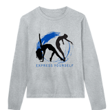 Dance of Expression Long Sleeve Tee - Grey melange women - Long Sleeve T-shirts