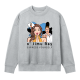 Whimsical Daydreams Sweatshirt - Grey melange women - Sweatshirts