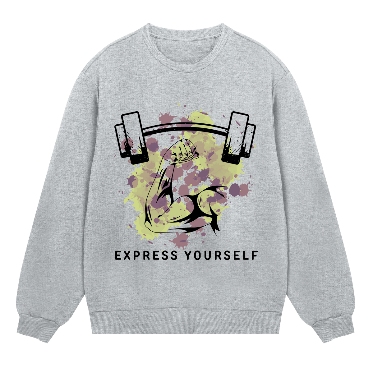 Power Lift Sweatshirt - Grey melange men - Sweatshirts