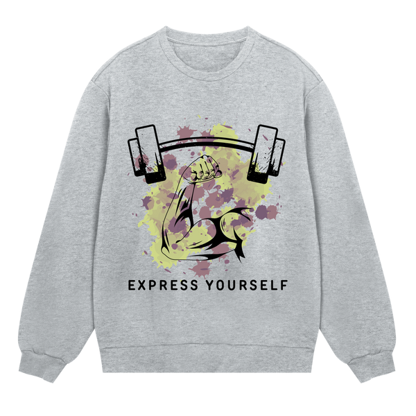 Power Lift Sweatshirt - Grey melange men - Sweatshirts