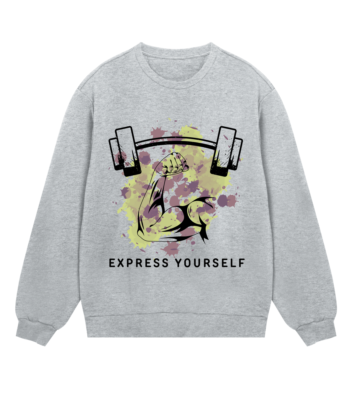 Power Lift Sweatshirt - Grey melange men - Sweatshirts