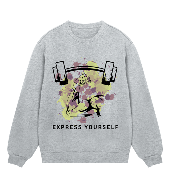 Power Lift Sweatshirt - Grey melange men - Sweatshirts