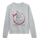 Circle of Expression Women's Tee - Grey melange women - Long Sleeve T-shirts