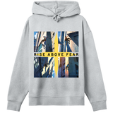 Rise Above Fear - The Climber’s Challenge Hoodie - Grey melange women - Hoodies