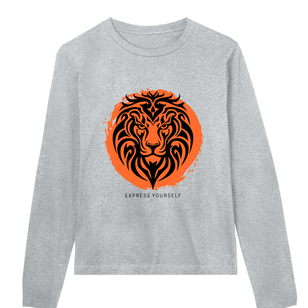 Bold Roar Women's Tee - Grey melange women - Long Sleeve T-shirts