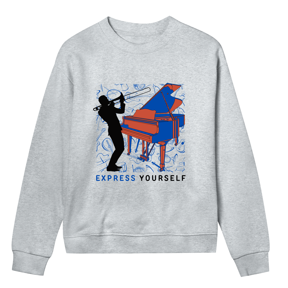 Sound & Style - The Musical Journey - Grey melange women - Sweatshirts