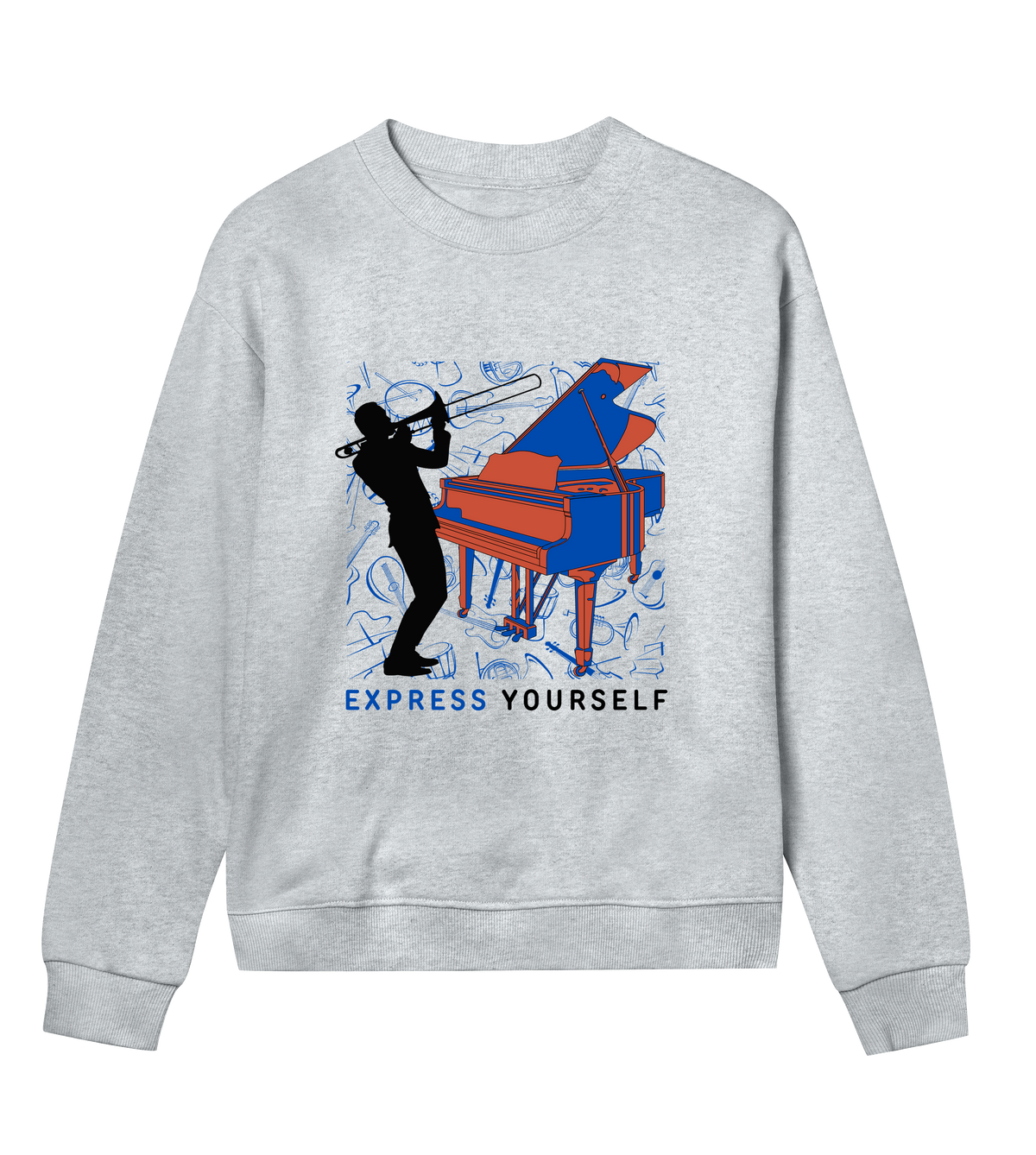 Sound & Style - The Musical Journey - Grey melange women - Sweatshirts