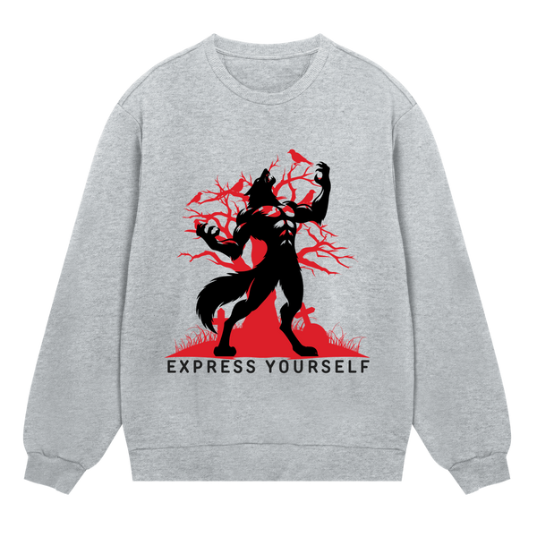 Enchanted Forest - Bold Design - Grey melange men - Sweatshirts