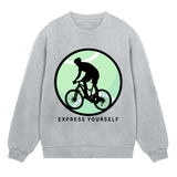 Cyclist's Freedom Sweatshirt - Grey melange men - Sweatshirts